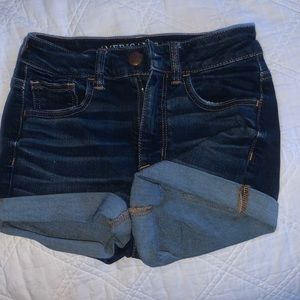 american eagle jean shorts